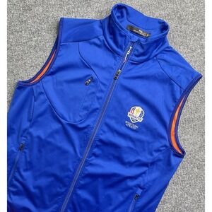 Ralph Lauren RLX Ryder Cup 2020 Team USA Golf Full zip Vest men's M